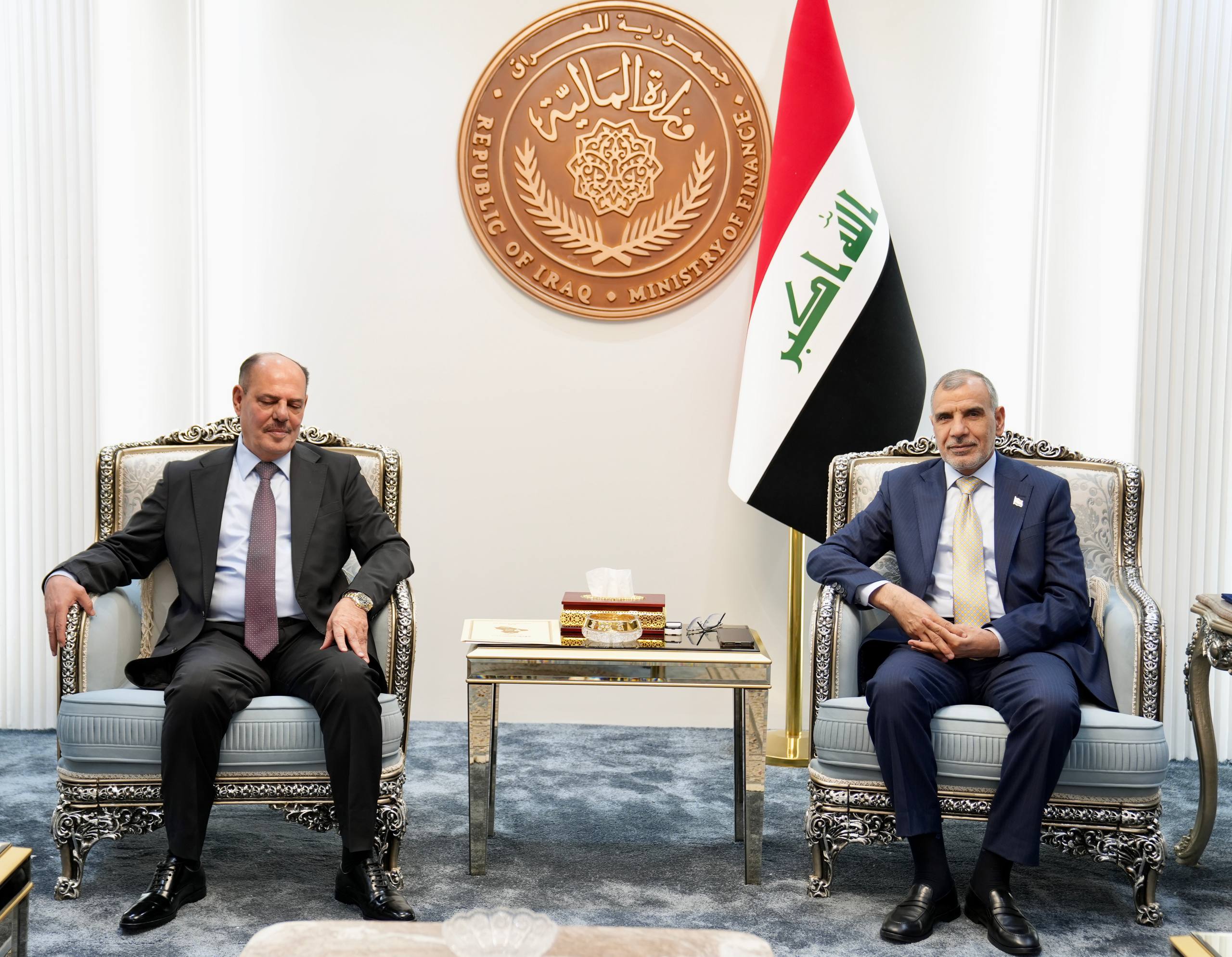 Al-Lami Discusses With The Minister Of Finance An Increase In Incentive Bonuses For Journalists, Artists, And Writers Within The 2027 Budget