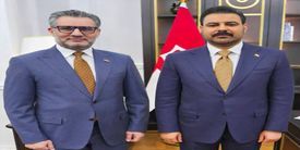  الزيدي يبحث مع ابو كلل  التحديات التي تواجه العمل الاعلامي